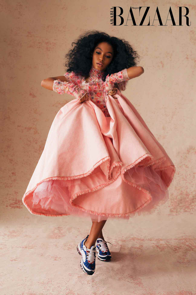 Illustration for article titled Yes, Yara! Yara Shahidi Covers June Issue of Harper’s Bazaar Arabia